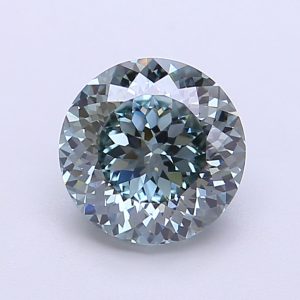 Portuguese 1,94 ct Fancy Intense Bluish Green VVS2