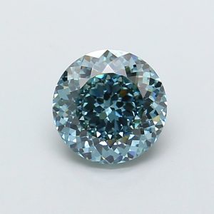 Portuguese 1.68 ct Fancy Vivid Blue VS1