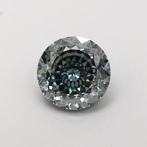 Portuguese 1,11 ct Fancy Intense Bluish Green VVS2