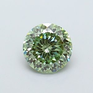 Portuguese 1,08 ct Fancy Vivid Green VVS2