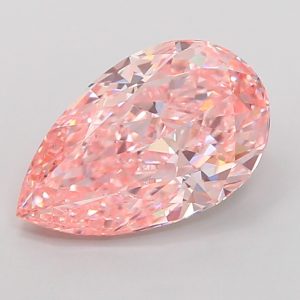 Pear Modified 3,1 ct Fancy Vivid Pink VS1