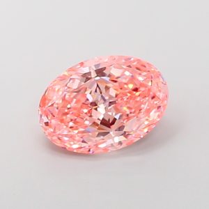 Oval Modified 4.53 ct Fancy Vivid Pink VVS2