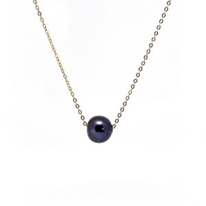 COLLANA PERLA VIOLA