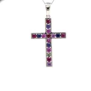 EMERALD CROSS PENDANT (Copia)